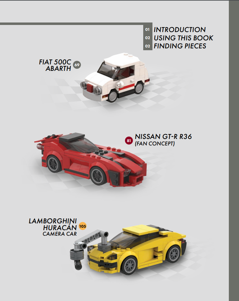 Lego 8 best sale wide cars